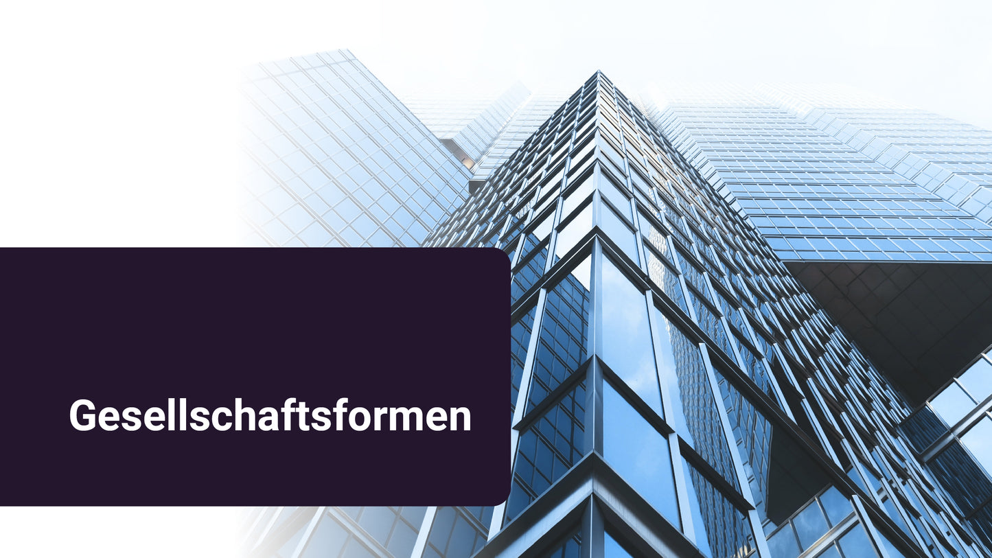 Gesellschaftsformen